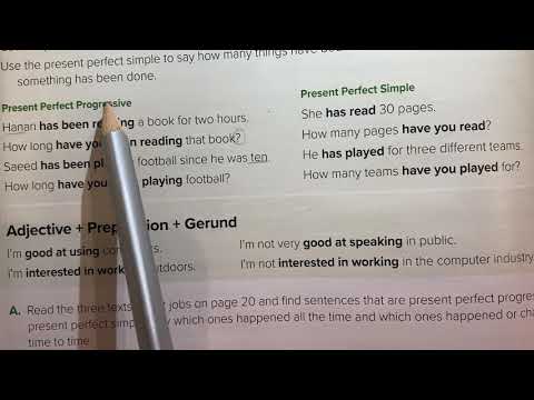 Present Perfect Progressive Vs Present Perfect Simple للصف اول ثانوي Mega Goal 1