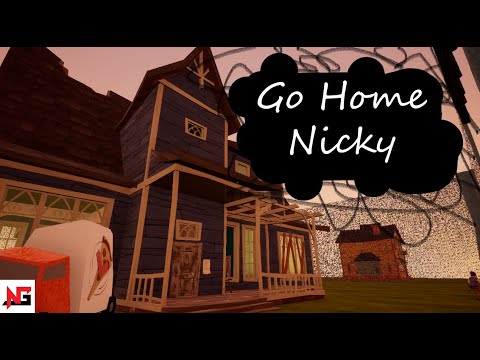 Видео: Моды На Привет Сосед: ЭТО УЖАС! Go Home Nicky: MOD KIT