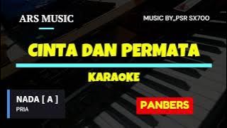 CINTA DAN PERMATA || NADA PRIA || KARAOKE VERSION || PANBERS ||