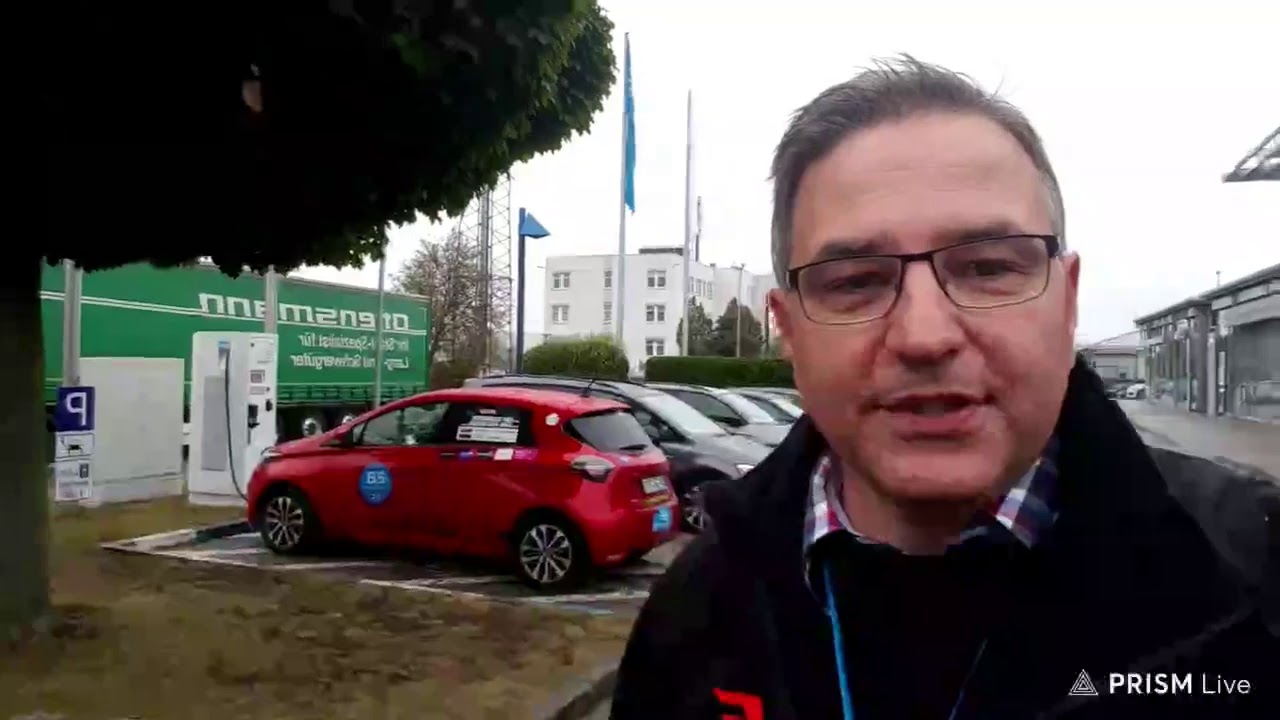 1. Ladestop in Magdeburg nach Problemen - E-Cannonball 2020