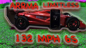 ARRMA LIMITLESS 132 MPH on 6s #dicksonrc #arrma #arrmarc #Arrmalimitless #castlecreations #speedrun
