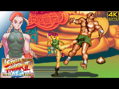 Hyper Street Fighter II - Cammy (S) (Arcade / 2003) 4K 60FPS