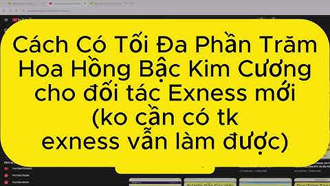 IB Đối Tác Exness- CTV Exness Nhất Định Phải Xem Video Này