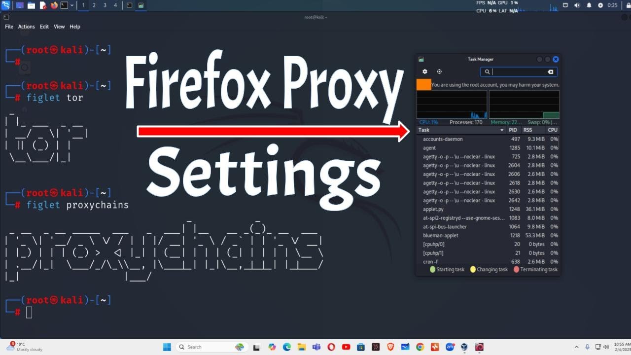 Change Your Ip Every 3 Seconds With Firefox Browser Proxy Settings ...