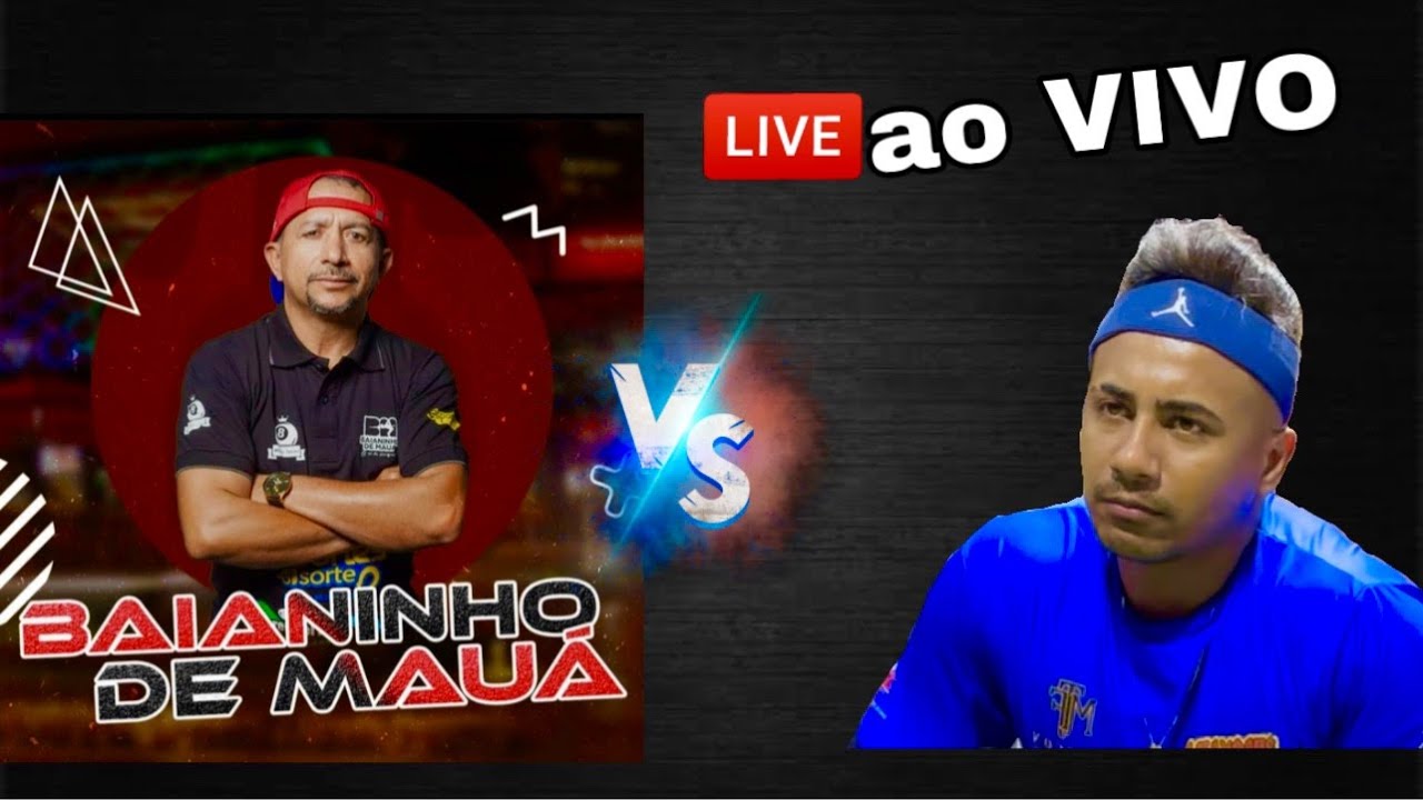 AO VIVO NARRANDO JOGOS ! BAIANINHO DE MAUÁ X MAYCON DE TEIXEIRA DE