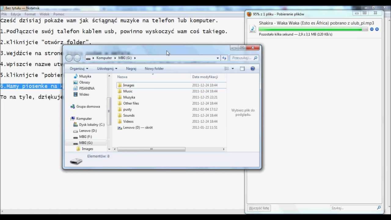 Muzyka Mp3 Do Pobrania Za Darmo Na Telefon