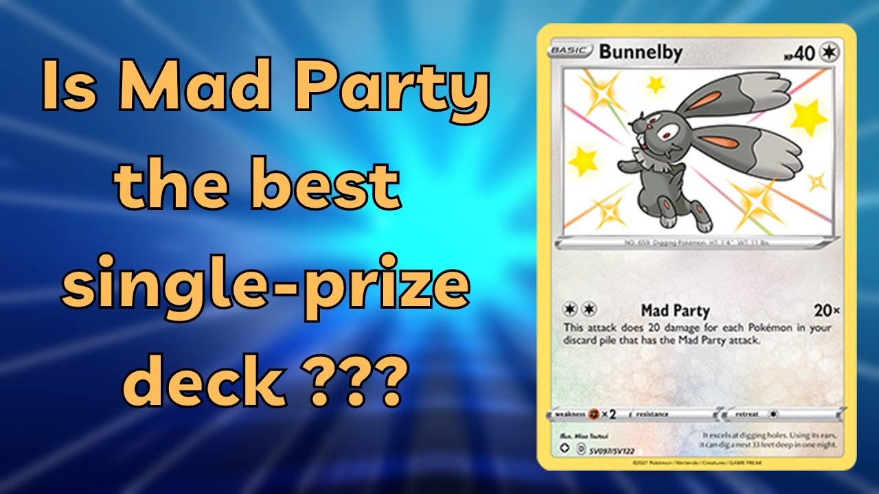Mad Party is INSANELY OP in Expanded- Deck Showcase PTCGO