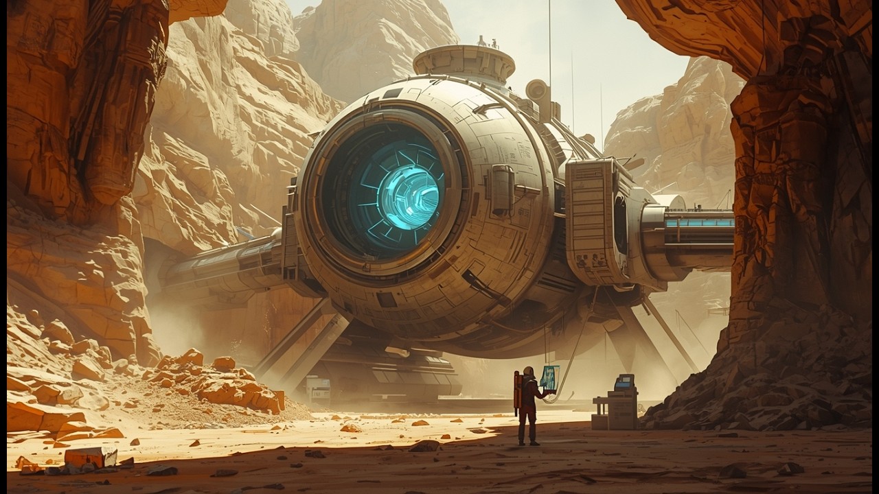 A Human Engineer Inherits the Largest Starship in the Universe, but He Freezes Upon Boarding