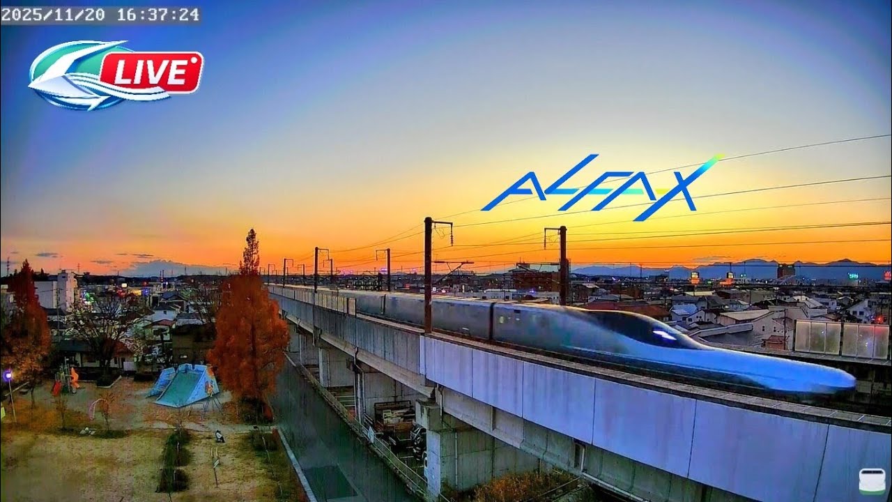 雷⚡️2026/5/1pm〜🚄東北新幹線 郡山 LIVE🔴REC ライブカメラ 鉄道