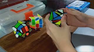 YongJun (YJ) 3x3 Shape & Sticker Mods #1 | Scrambling And Solving All #10 | Part 1/3