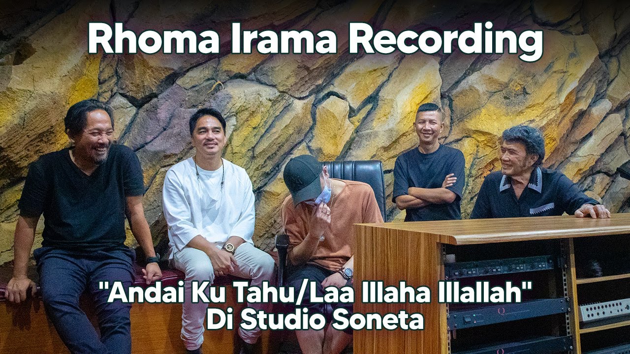 Rhoma Irama Recording Bersama Ungu Di Studio Soneta | Vlog UNGU