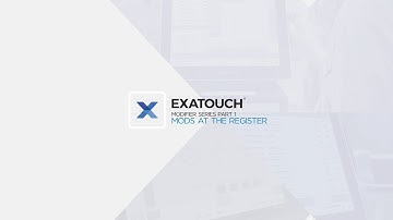 Exatouch POS “Modifier Series” Part 1: MODS at the Register