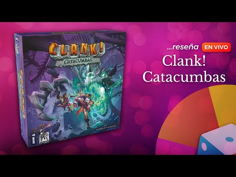 Clank! Catacumbas, el juego de mesa. Comparativa con Clank! Una aventura de construcción de mazos