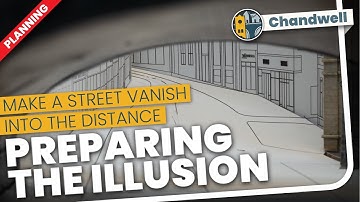 Designing an illusion - Making a road vanish into the distance using forced perspective