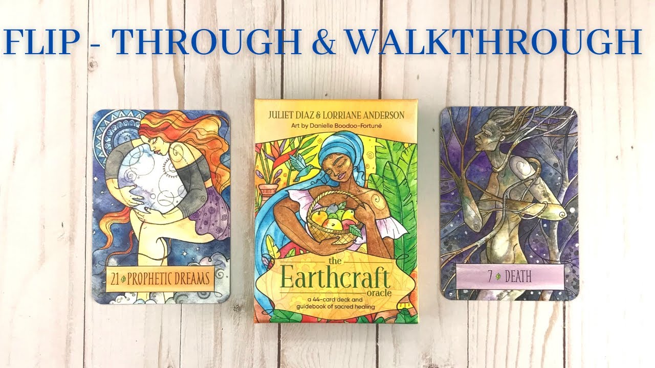 The Earthcraft Oracle Deck 🌎 Oracle Cards Flip Through, Walkthrough, Review, Unboxing 🌬️ Tarot