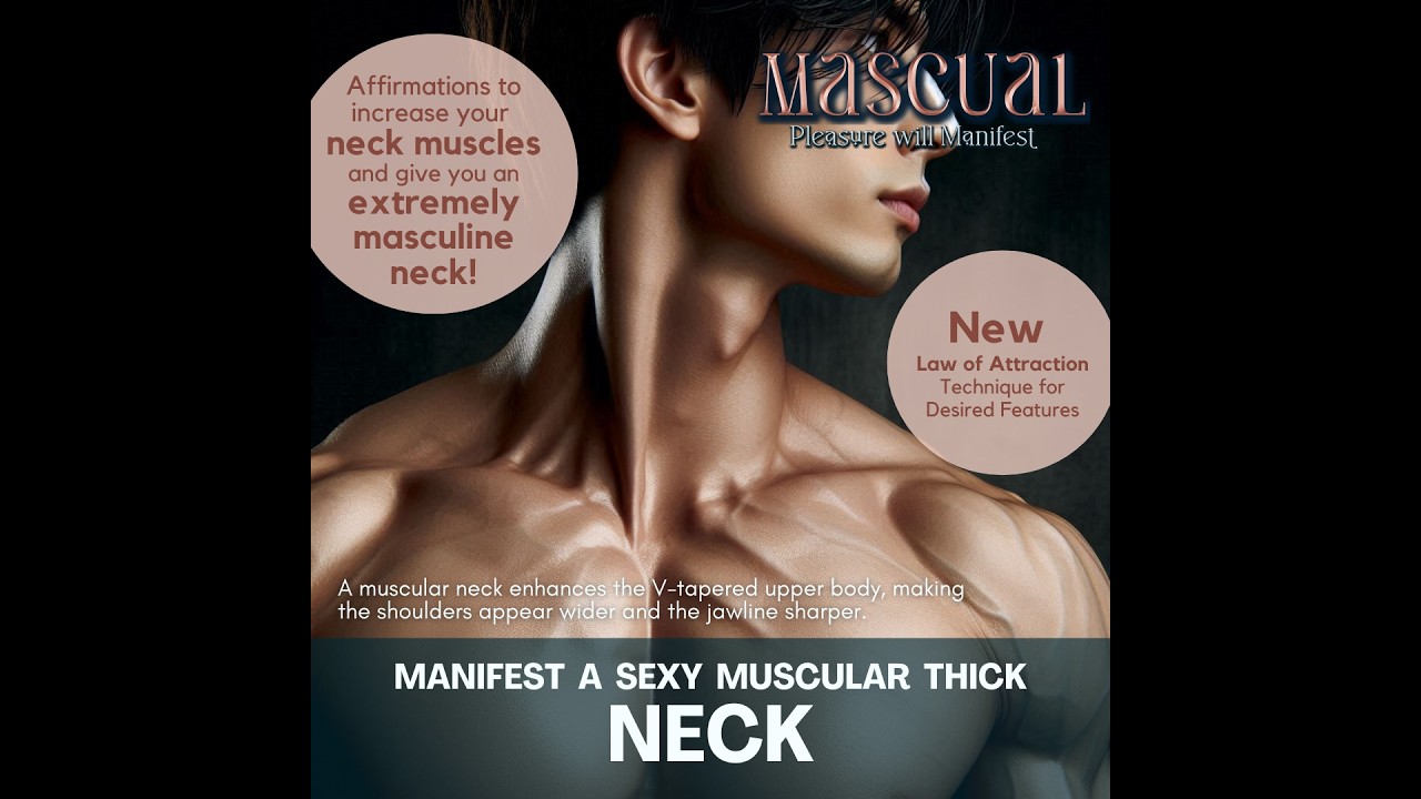 Subliminal Audio for Thick, Muscular Neck | The Mark of Masculine Power and Dominance