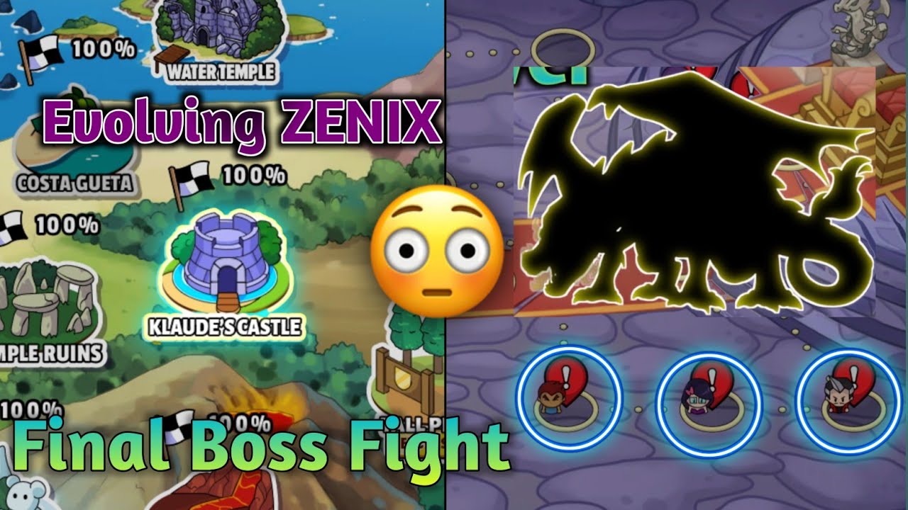 Dynamons World Final Boss Fight Evolving ZENIX 🔥😍 YouTube
