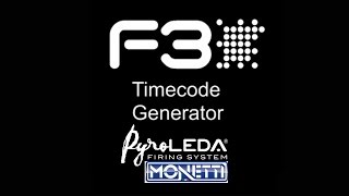 PyroLEDA - F3 Timecode Generator - JP