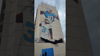 Chargers reveal a new mural in