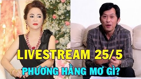Bà Nguyễn Phương Hằng Tiết Lộ GIẤC MƠ Thứ 3 CỰC SỐC Về Hoài Linh - Livestream Nguyễn Phương Hằng