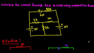 Superposition Theorem : Example 3 (Very Hard)