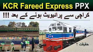 Karachi Circular Railway | New Train & Fareed Express PPX