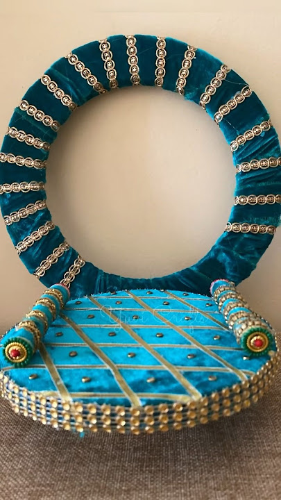 How to make laddu Gopal/Ganpati singhasan  at home #janmashtami #ladoogopal #ganpatibappamorya