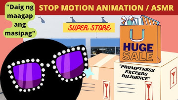 STOP MOTION ANIMATION / ASMR / LIFE QUOTES /PROMPTNESS EXCEEDS DILIGENCE