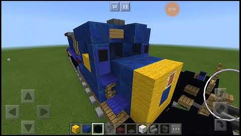 Minecraft CSX SD40-3 Locomotive tutorial