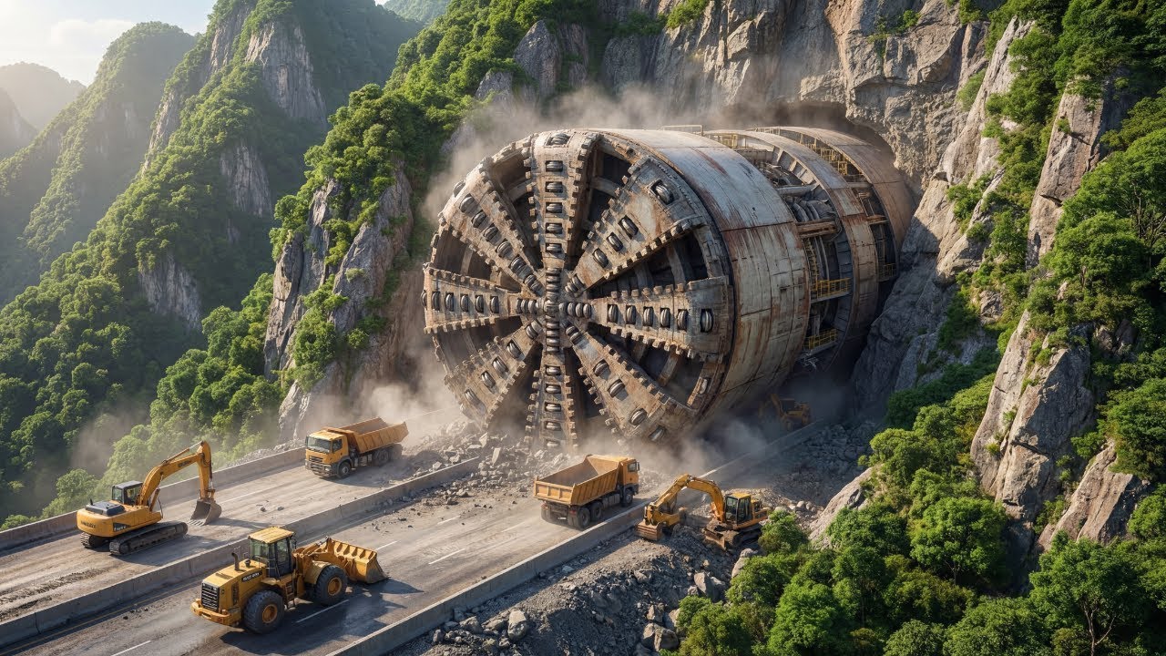 Inside the World’s Longest “UnderMoutain” Tunnel: How China Builds 20 km Mountain Tunnels That Shock