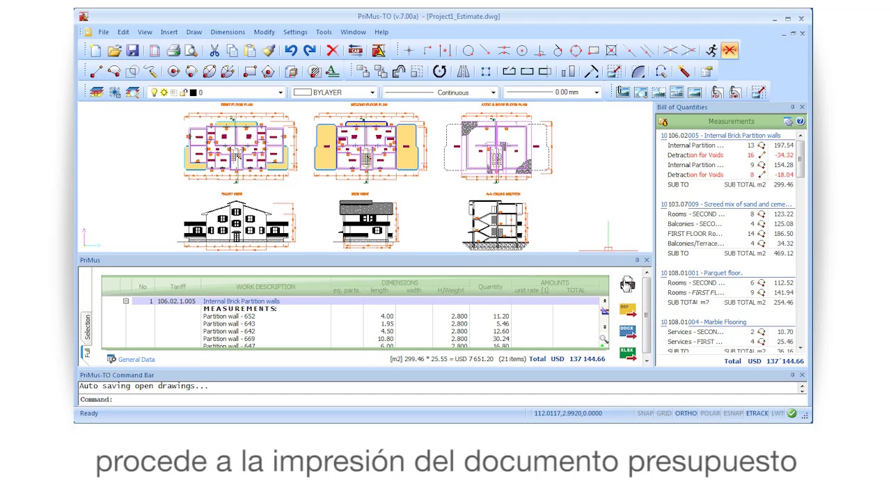 Tutorial de PriMus TAKEOFF - Gestión del presupuesto - ACCA software ...