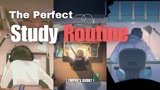 The Perfect Study Routine (Topper’s Secret Nobody Shares)