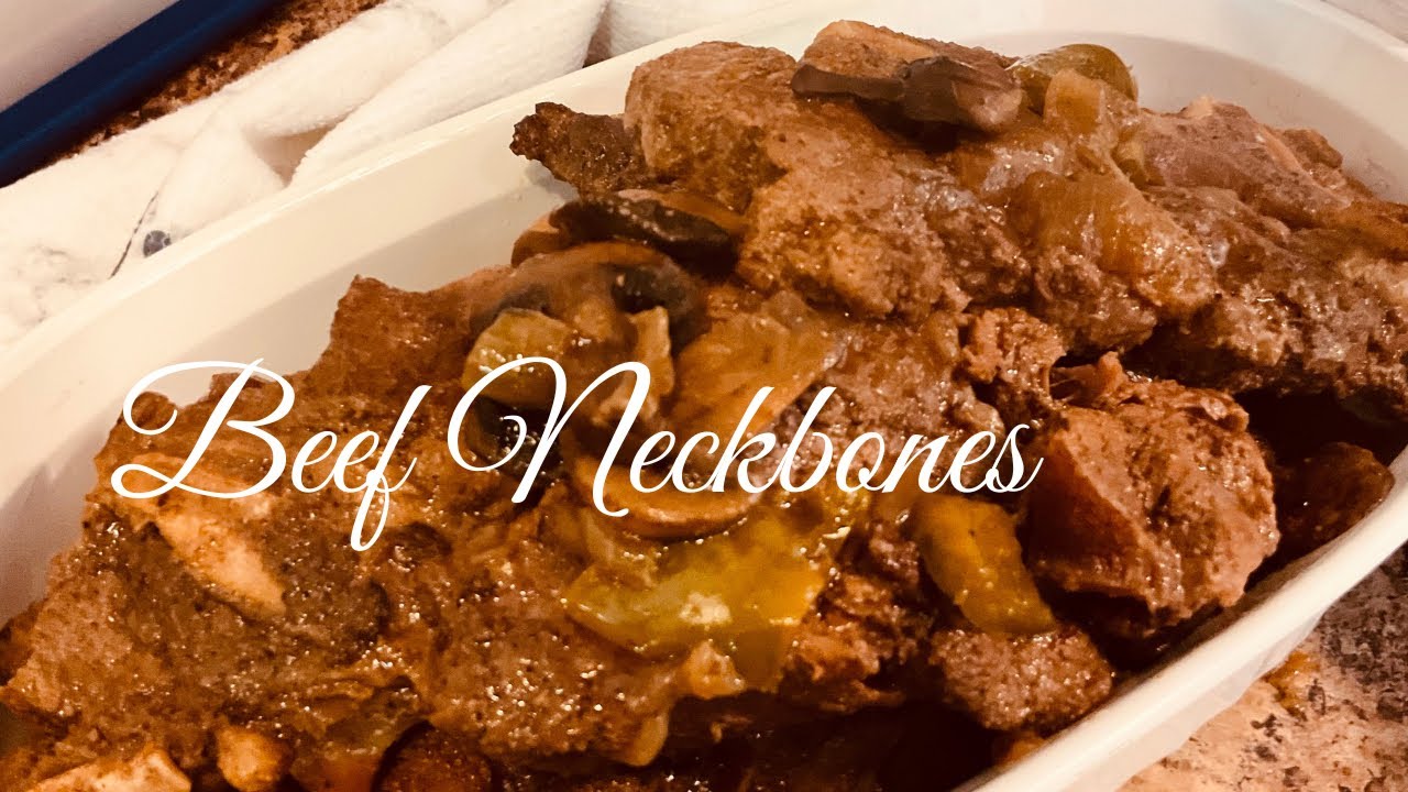 How To Cook Beef Neckbones! Oh my Goodness, Delicious!
