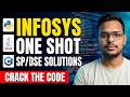 Infosys SP/DSE Coding Questions Solutions | Infosys (One Shot) Coding PYQ Solutions | Actual Asked