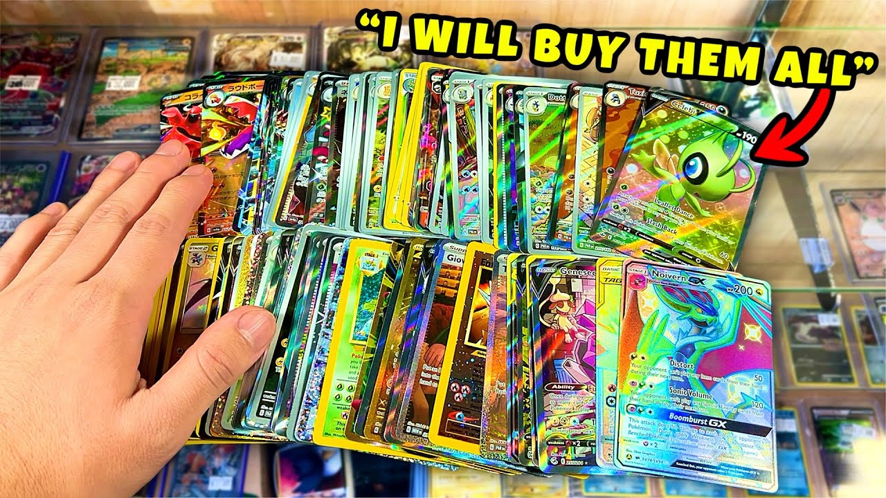 I Went To The BEST Pokemon Card Shops In Las Vegas AND BOUGHT ALL THE ULTRA RARES! YouTube