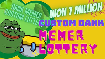 Dank Memer Custom lottery | Lottery - 2 #dankmemer
