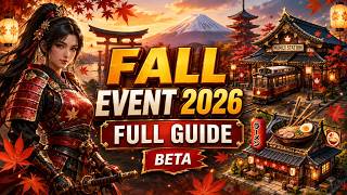 Forge of Empires Fall Event 2026 Beta Guide — Mechanics, Rewards, Buildings & Best Picks