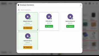 POS Employee Attendance Odoo screenshot 5