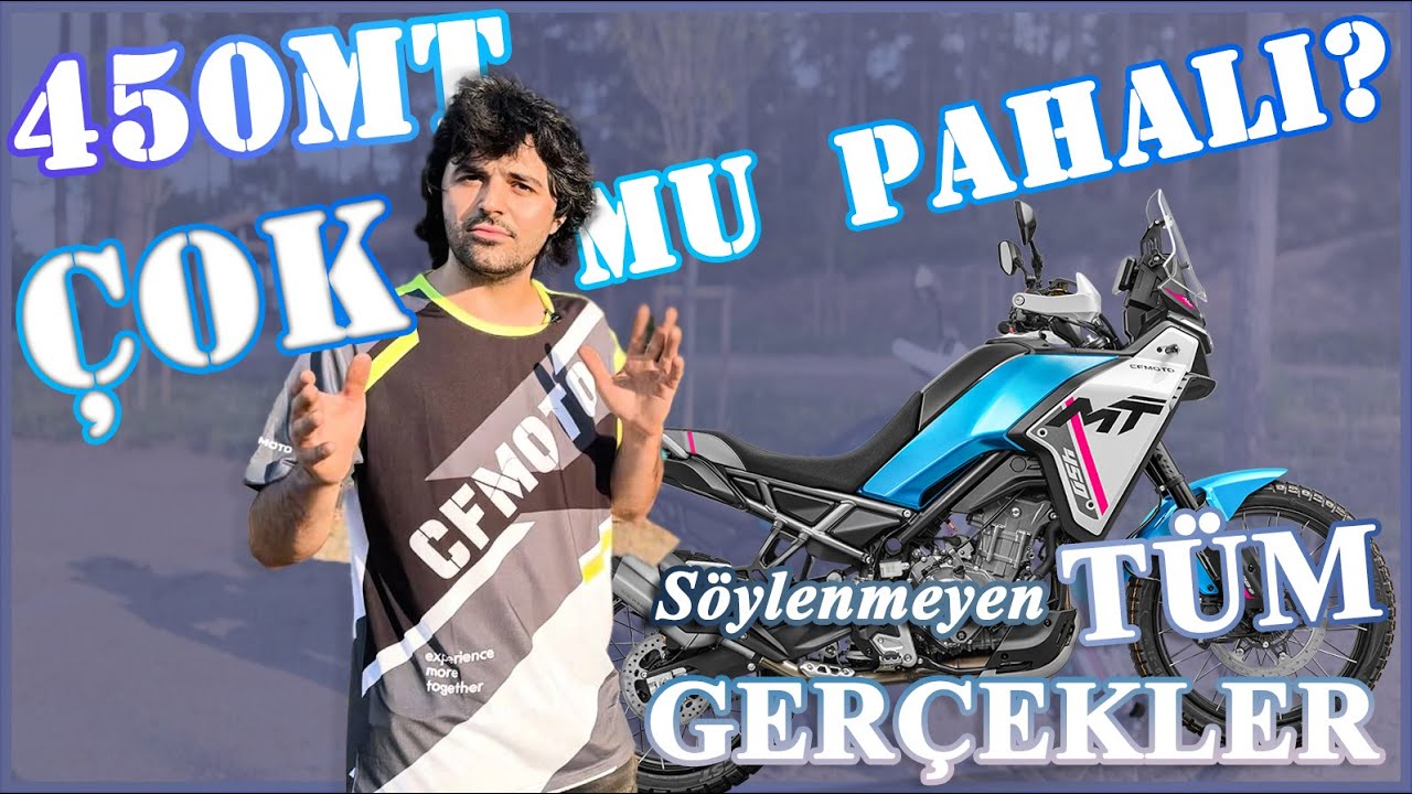 Neymiş Bu 450MT? Övülmeyi hak ediyor mu? #450MT #CFMOTO #tanıtım #ilk1000km