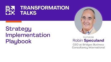 Strategy Implementation Playbook – with Robin Speculand