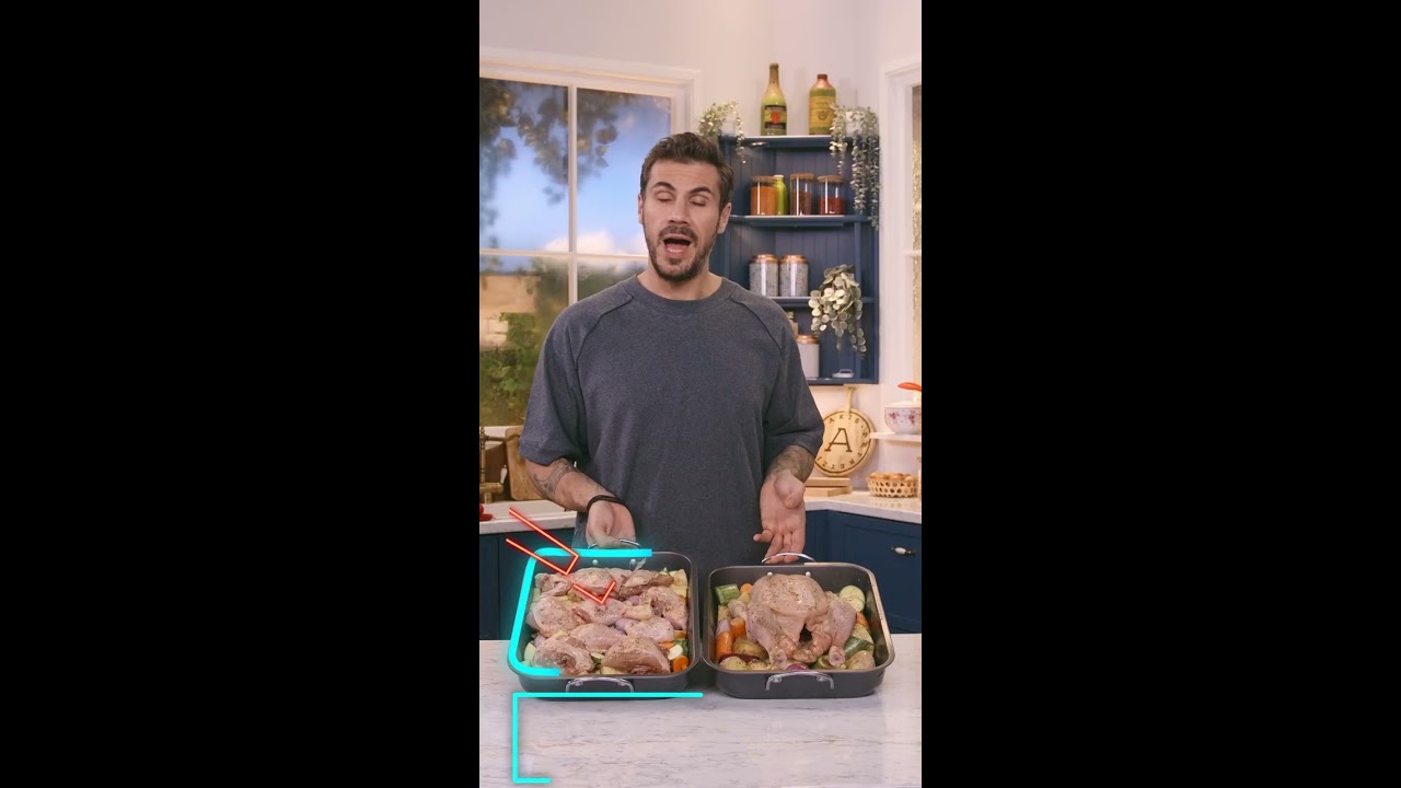 Cut your Food Into Smaller Pieces   Energy Saving Cooking Tips #7   Akis Petretzikis