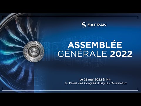 SAFRAN - Assemblée générale 2022 - Replay