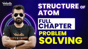 Structure of Atom Class 11 Full Chapter Chemistry  Problem Solving | Shimon Sir | V master Tamil|