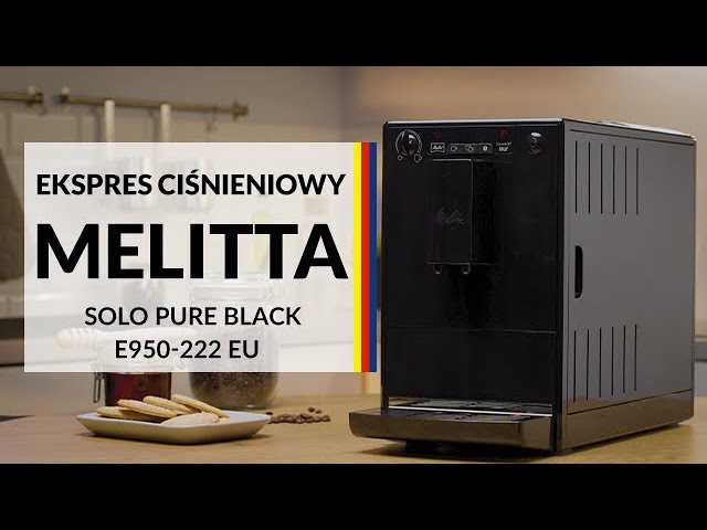 Melitta Solo Black - Ekspres ciśnieniowy automatyczny · Świat Ekspresów