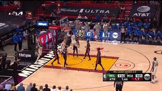 Giannis Antetokounmpo EMPHATIC Dunk \& Milwaukee Bucks Sweep the Miami Heat in the 1st Round