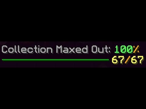 Hypixel Skyblock Mastery - Maxing Out Every Collection