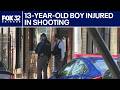13-year-old boy critically injured after being shot in the head