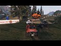 Crazy rally raid race