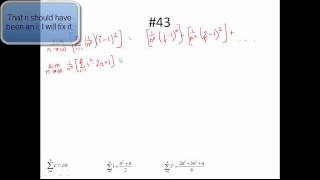 6.2 Summation Examples