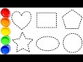 Shapes Song For Kids, Learn 2d Shapes, Colors For Toddlers | Preschool Learning